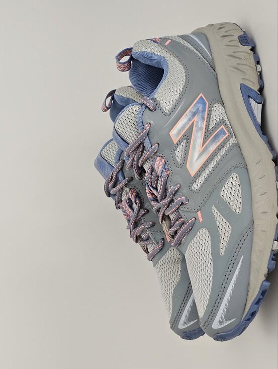 New Balance Shoes - New Balance WTE412A3 412 v3 Trail Running Shoes Women's 8 D Grey Purple Blue